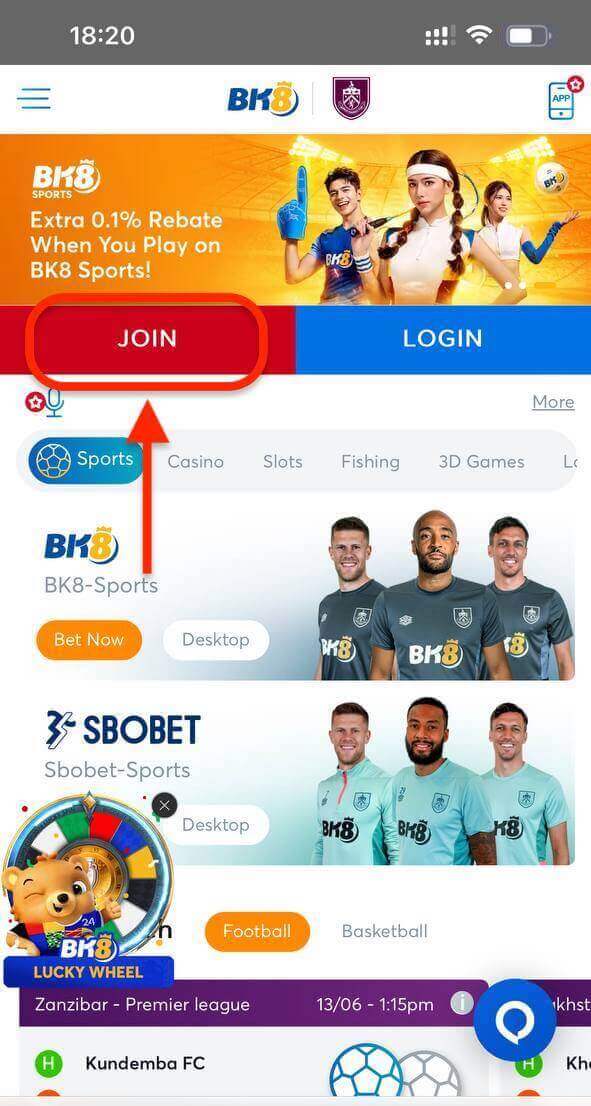 BK8-sovelluksen lataus: Kuinka asentaa Android- ja iOS-mobiililaitteisiin BK8-sovelluksen lataus: Kuinka asentaa Android- ja iOS-mobiililaitteisiin
