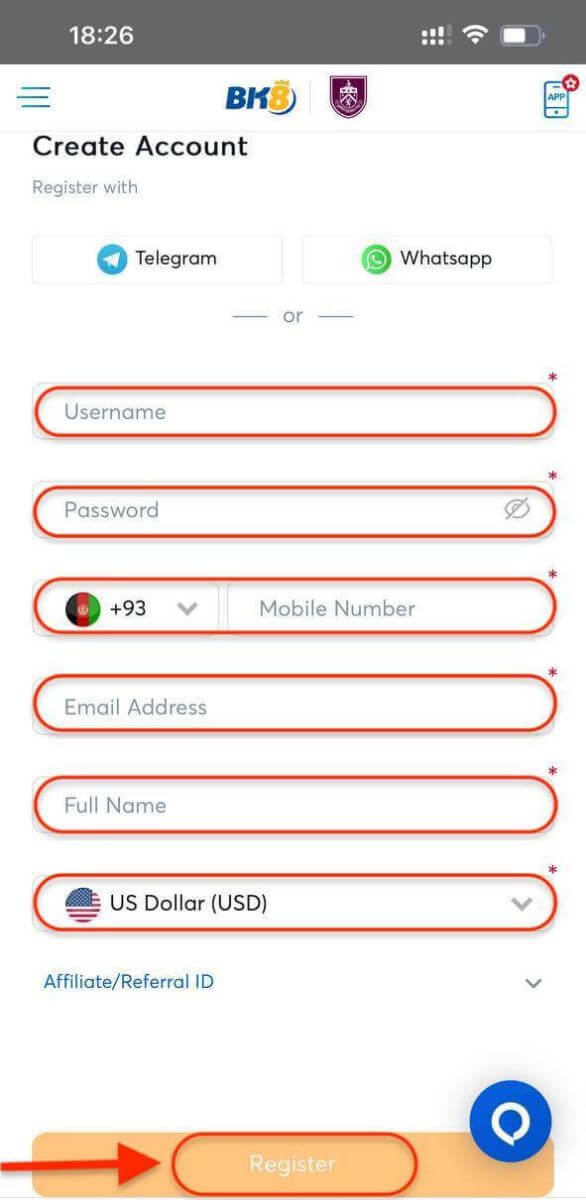 BK8-sovelluksen lataus: Kuinka asentaa Android- ja iOS-mobiililaitteisiin BK8-sovelluksen lataus: Kuinka asentaa Android- ja iOS-mobiililaitteisiin