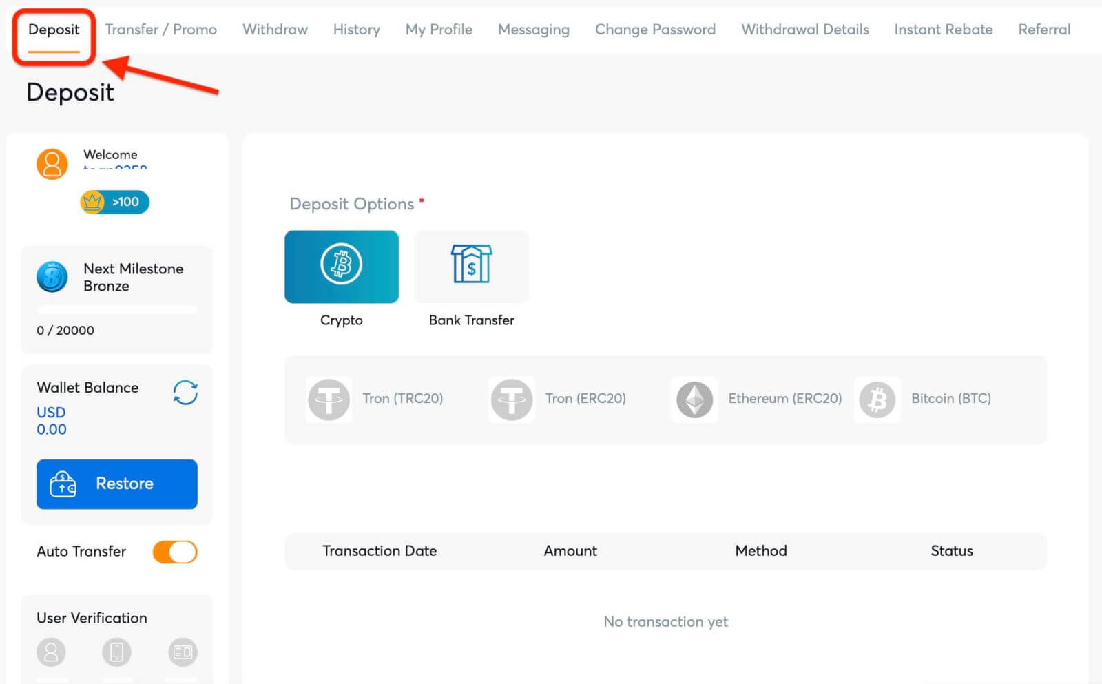 Hoe om aan te meld en te deponeer op BK8 Hoe om aan te meld en te deponeer op BK8