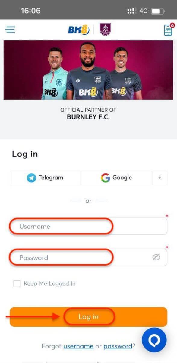 BK8 में कैसे लॉगिन करें BK8 में कैसे लॉगिन करें