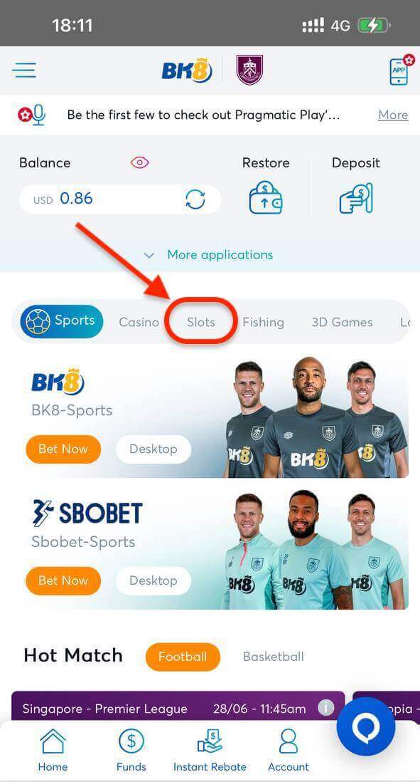 Kuidas avada demokontot BK8-s Kuidas avada demokontot BK8-s