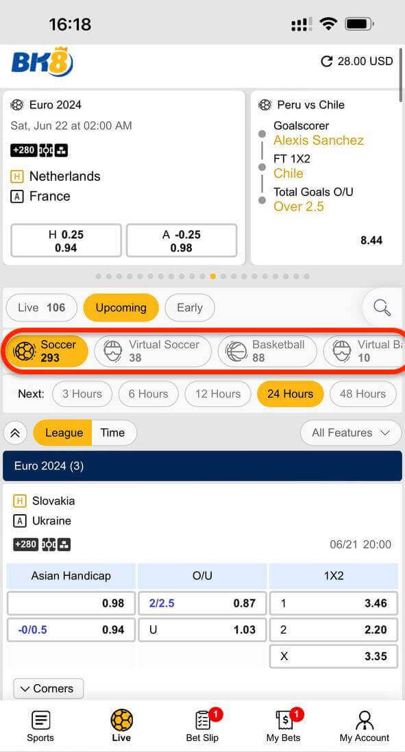 How to Play Sports Betting at BK8